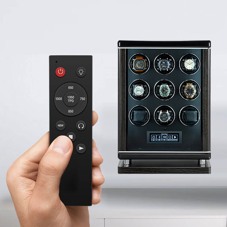 Fashion Automatic Mechanical 9 Pieces Watch Winder