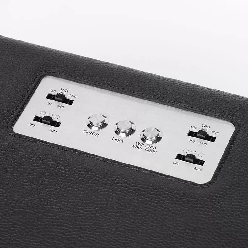 Caja enrollable para un solo reloj de cuero clásico