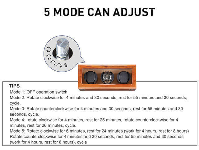 Hot hand made triple watch winder