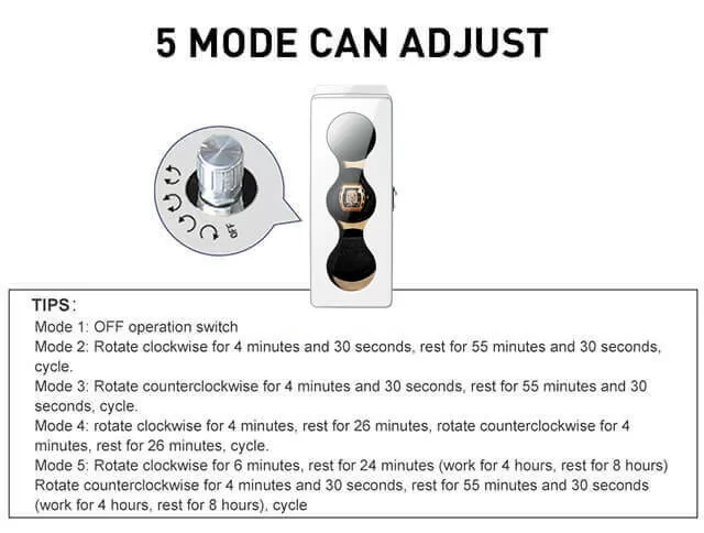 Avvolgitori per orologi automatico triplo caldo design verticale